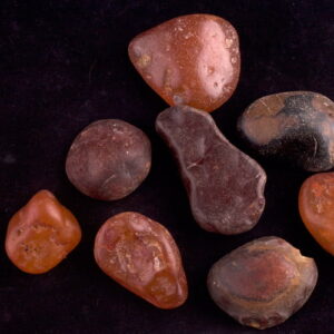 Carnelian Rough River Tumbled Piece