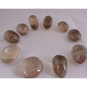 Light Smoky Quartz Polished Stone