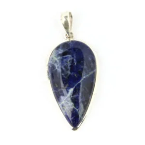 Kyanite is a typically blue aluminosilicate mineral, found in aluminium-rich metamorphic pegmatites and sedimentary rock. It is the high pressure polymorph of andalusite and sillimanite, and the presence of kyanite in metamorphic rocks generally indicates metamorphism deep in the Earth's crust.