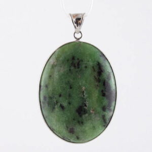 Zoisite, Cabachon Pendant