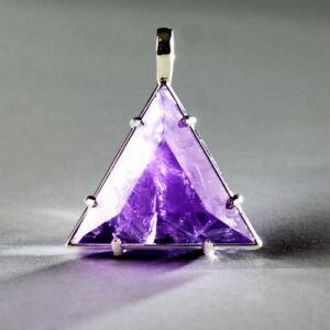 Amethyst Star of David Master-Cut Pendant