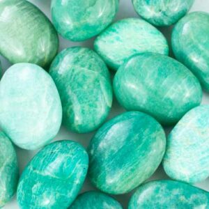 Amazonite Palmstone from Madagascar