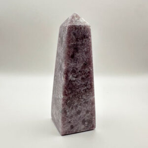 New Featured Stones euphoralite lepidolite pillar Pur Crystal Euphoralite, Purple (Lepidolite), Large Pillar