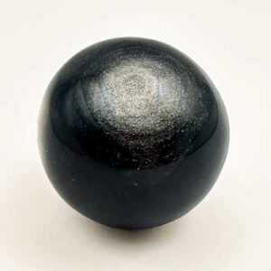 Home crystals silver sheen obsidian sphere Pur Crystal Silver Obsidian Spheres, Small 100- 199g